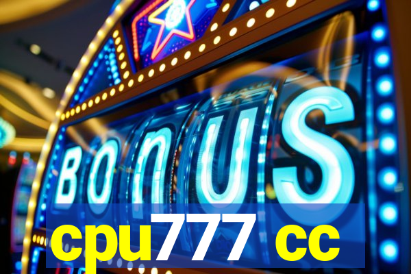 cpu777 cc